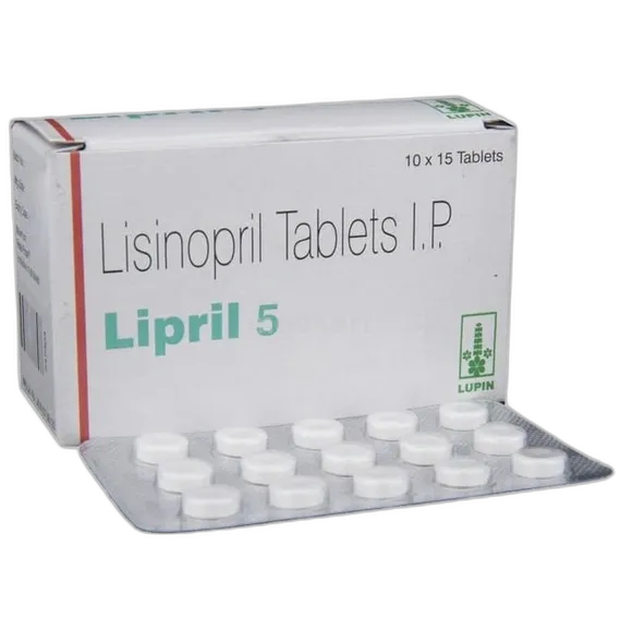 lipril 5mg tablet 15's